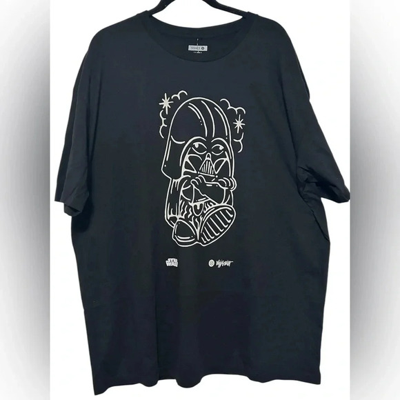 Star Wars/Stance Darth Vader Unisex Black Short Sleeve Shirt Size XXL - Picture 1 of 8